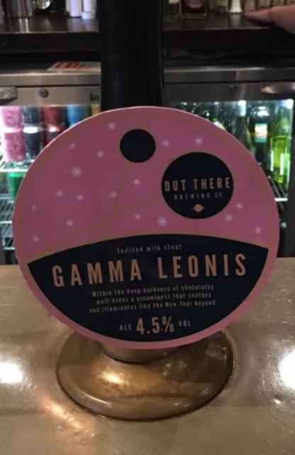 Gamma Leonis 4.5%, Out There Brewing Co, England