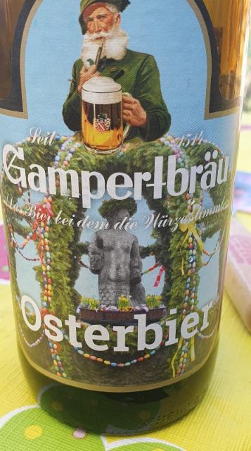 Osterbier 5.5%, Gampertbräu, Germany