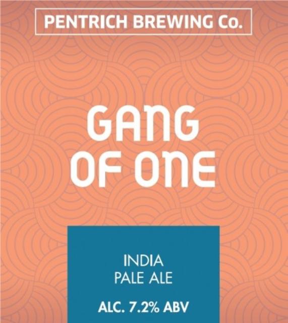 Gang Of One 7.2%, Pentrich Brewing, England