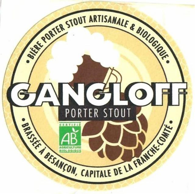 Gangloff Porter Stout 5.5%, Brasserie Gangloff, France