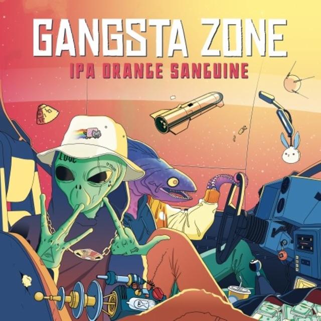 Gangsta Zone 6.0%, Brasserie Sainte Cru, France