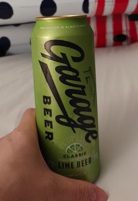 Garage Beer Lime 4.0%, Braxton Brewing Company, United States