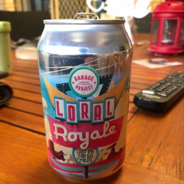 Loral Royale 5.6%, Garage Project, New Zealand