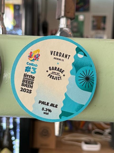 Garage Project Pale 5.2%, Verdant Brewing Co., England
