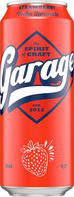 Garage vodka strawberry lemonade, Sinebrychoff (Carlsberg Group)