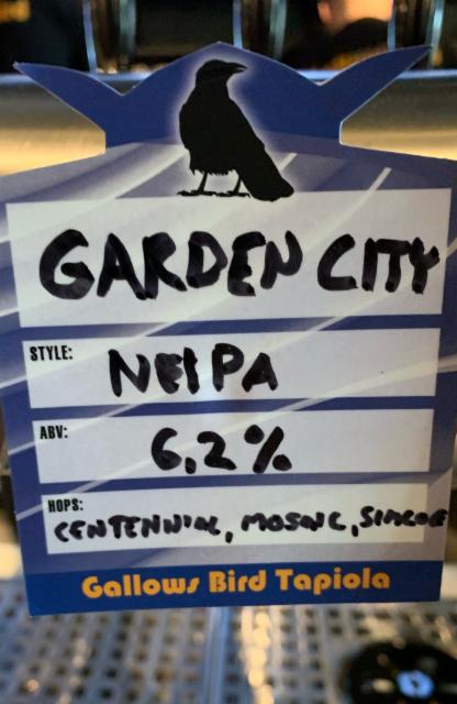 Garden City 6.2%, Brew-Pub Gallows Bird, Finland