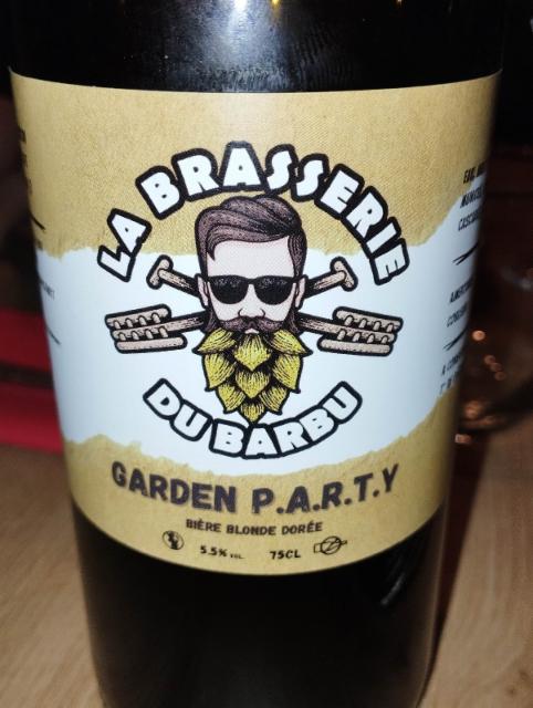 Garden P.A.R.T.Y 5.5%, La Brasserie Du Barbu, France
