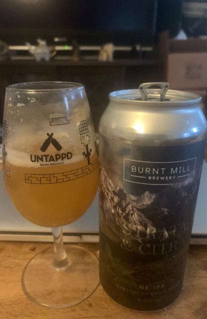 Gardens of Green - Strata & Citra 6.2%, Burnt Mill Brewery, England