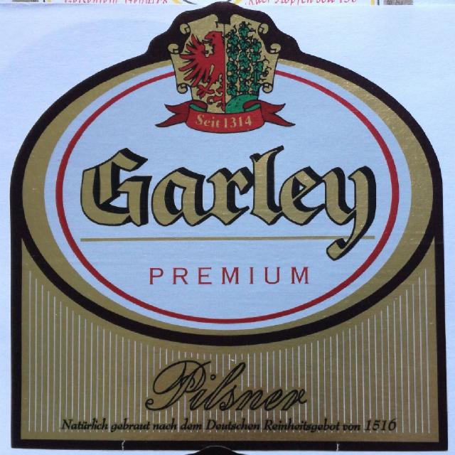 Garley Premium Pilsner 4.9%, Garley Spezialitäten Brauerei, Germany