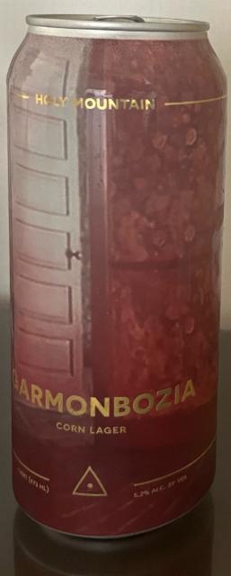 Garmonbozia 5.2%, Holy Mountain Brewing Company, United States