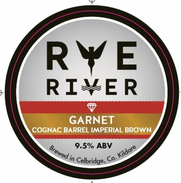 Garnet Cognac Barrel Imperial Brown 9.5%, Rye River Brewing Co., Ireland