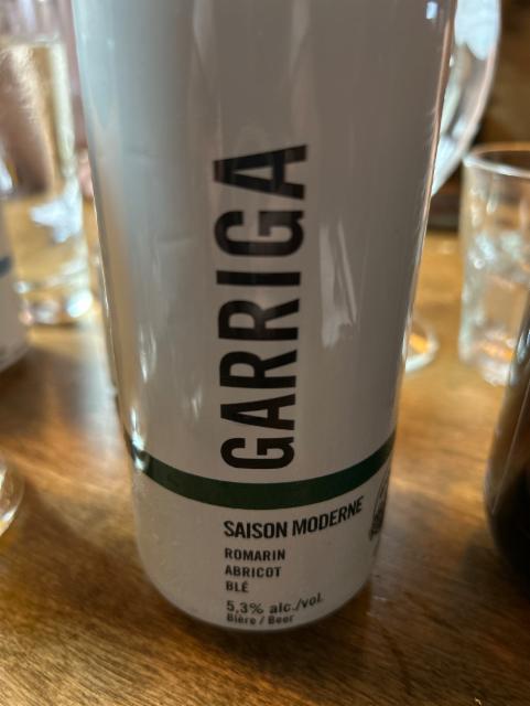 Garriga 5.3%, Les 3 Brasseurs / The 3 Brewers, France