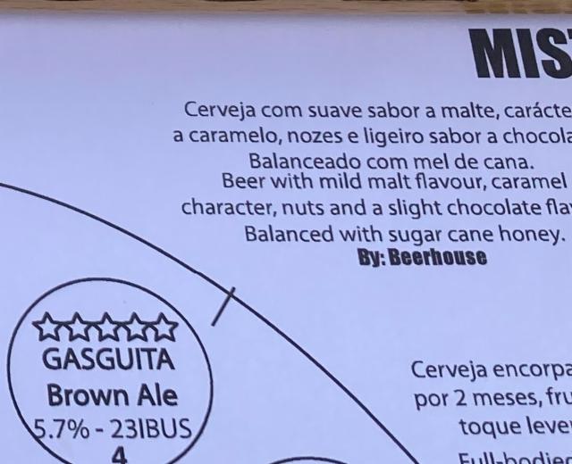 Gasguita 5.7%, Beerhouse Madeira, Portugal