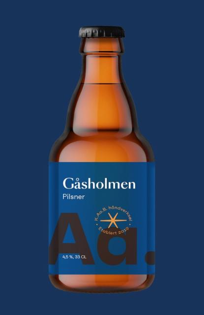 gåsholmen 4.5%, K.Aa.B., Norway