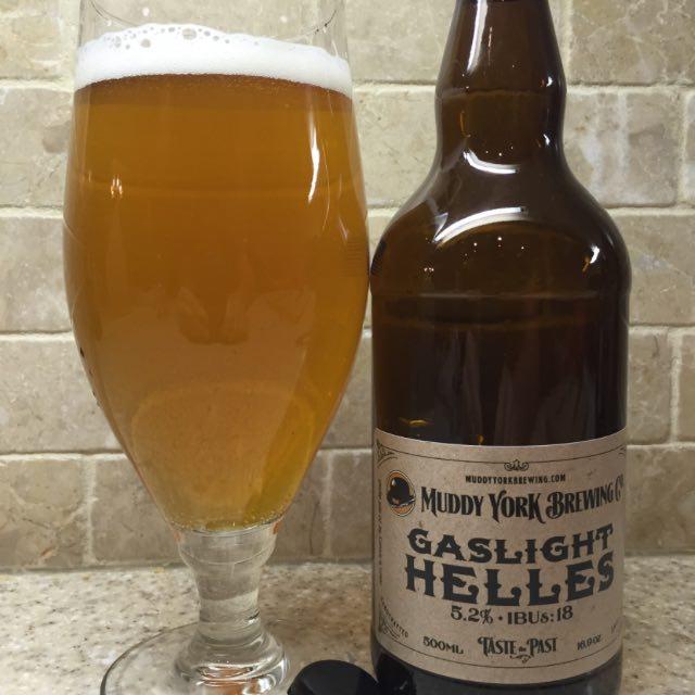Gaslight Helles 5.2%, Muddy York Brewing Co, Canada