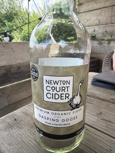 Gasping Goose 5.8%, Newton Court Cider, England