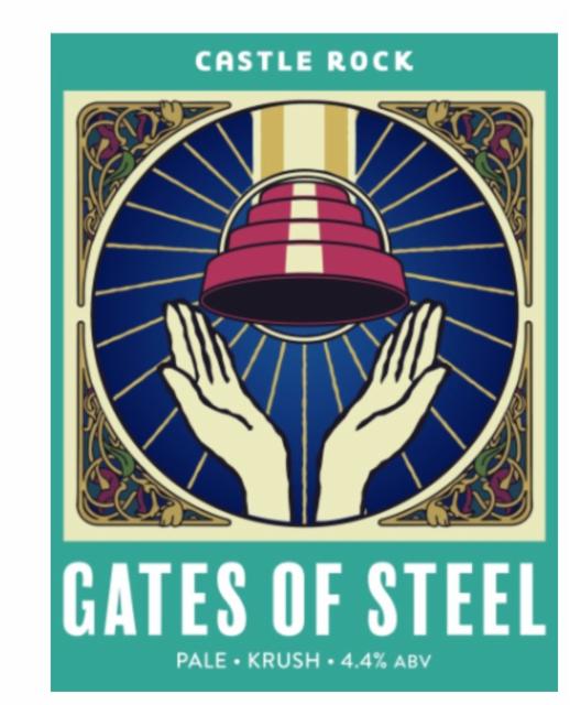 Gates of Steel 4.4%, Castle Rock Brewery, England