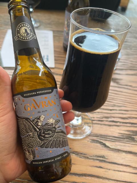 Gavran 10.5%, The Medvedgrad Brewery / Pivovara Medvedgrad, Croatia