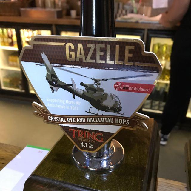 Gazelle 4.1%, Tring Brewery, England