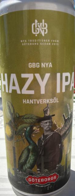 Gdg nya hazy IPA, Göteborgs Nya Bryggeri