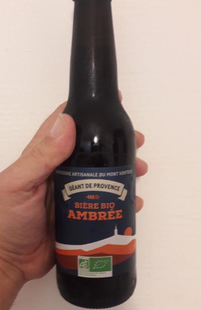 Géant De Provence Ambrée 6.5%, Brasserie Artisanale Du Mont Ventoux, France