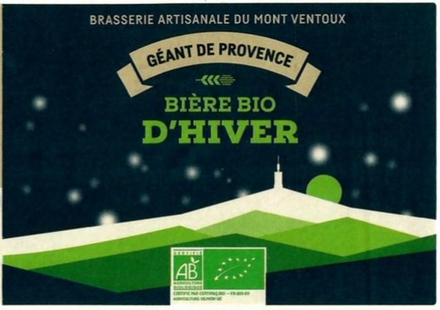 Géant De Provence D'Hiver 8.0%, Brasserie Artisanale Du Mont Ventoux, France