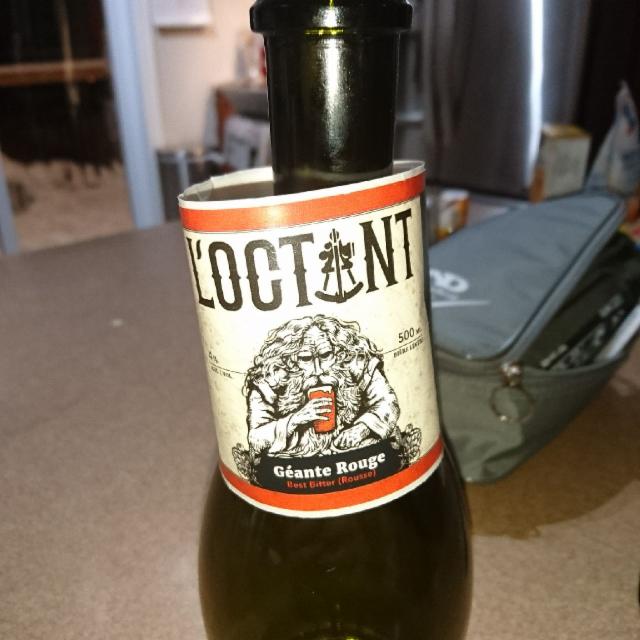 Geante rouge 4.0%, L'octant Microbrasserie Inc, Canada