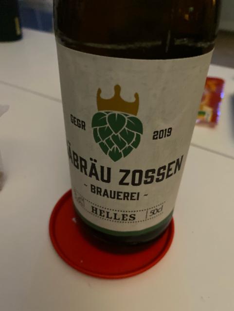 Gebräu Zossen Helles 5.0%, GäBräu Zossen, Germany