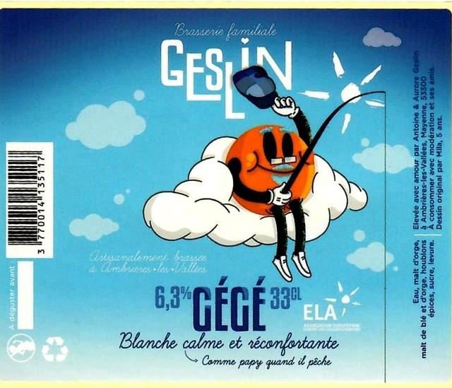 Gégé 6.3%, Brasserie Geslin [Closed], France