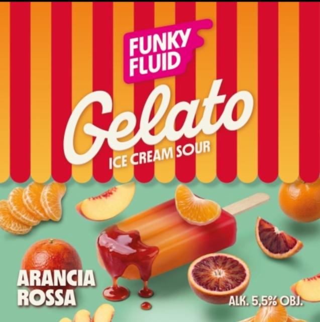 Gelato: Arancia Rossa 5.5%, Funky Fluid, Poland