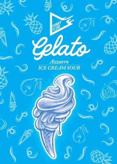 Gelato: Azzurro 5.5%, Funky Fluid, Poland