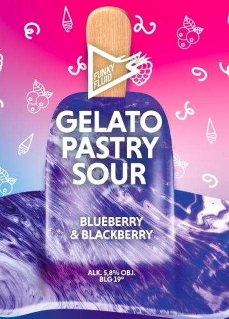 Gelato: Blueberry & Blackberry 5.8%, Funky Fluid, Poland