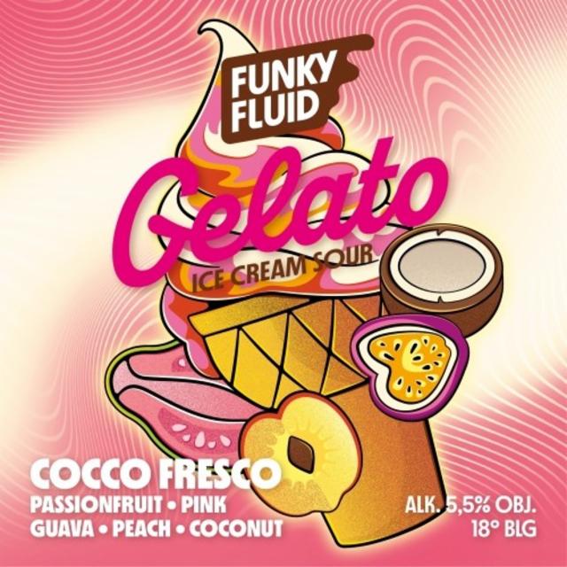 Gelato: Cocco Fresco 5.5%, Funky Fluid, Poland