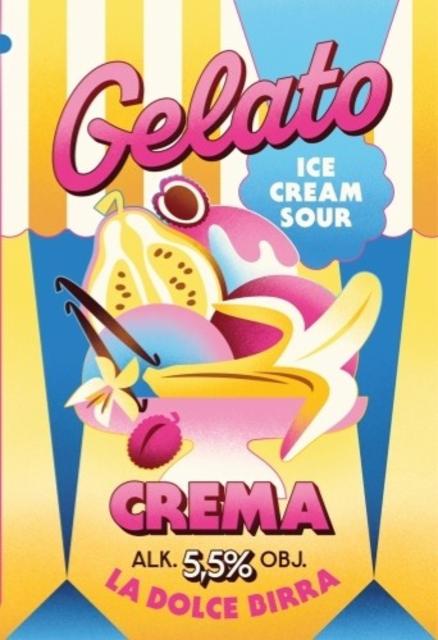 Gelato: Crema 5.5%, Funky Fluid, Poland