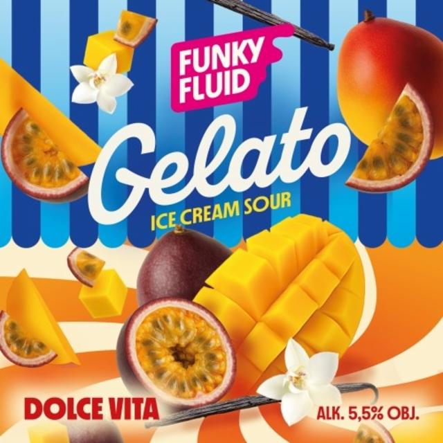 Gelato: Dolce Vita 5.5%, Funky Fluid, Poland