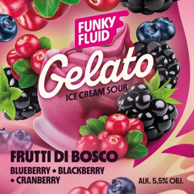 Gelato: Frutti Di Bosco 5.5%, Funky Fluid, Poland