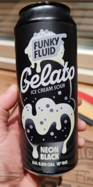 gelato ice cream sour 5.5%, Funky Fluid, Poland