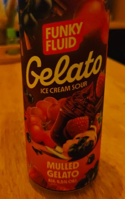 gelato: ice cream sour 5.5%, Funky Fluid, Poland