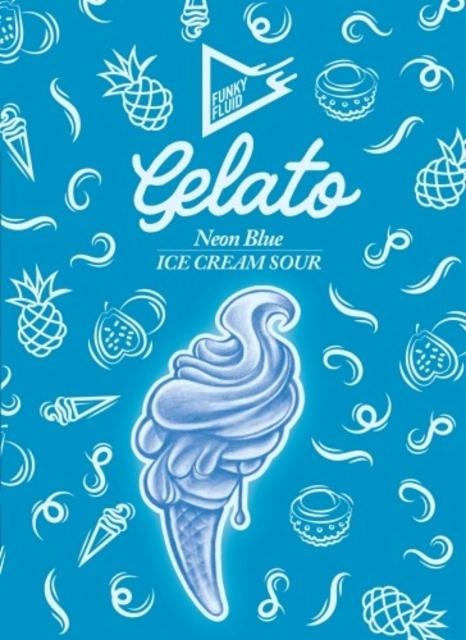 Gelato: Neon Blue 5.5%, Funky Fluid, Poland