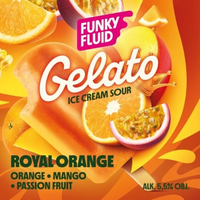 Gelato: Royal Orange 5.5%, Funky Fluid, Poland