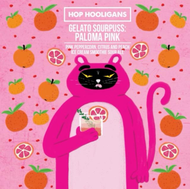 Gelato sourpuss : Paloma pink 6.0%, Hop Hooligans, Romania
