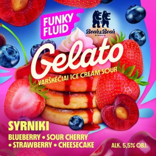 Gelato: Syrniki 5.5%, Funky Fluid, Poland