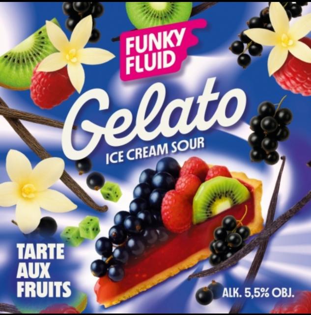 Gelato: Tarte Aux Fruits 5.5%, Funky Fluid, Poland