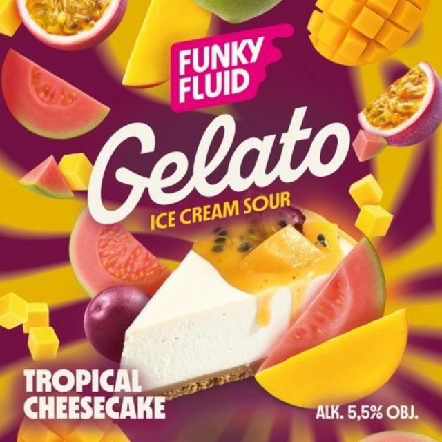 Gelato: Tropical Cheesecake, Funky Fluid