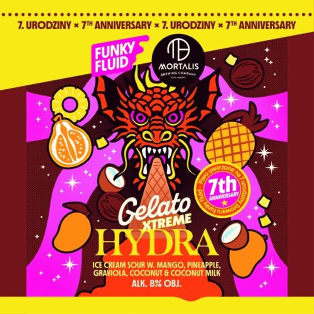 Gelato XTREME: HYDRA 8.0%, Funky Fluid, Poland