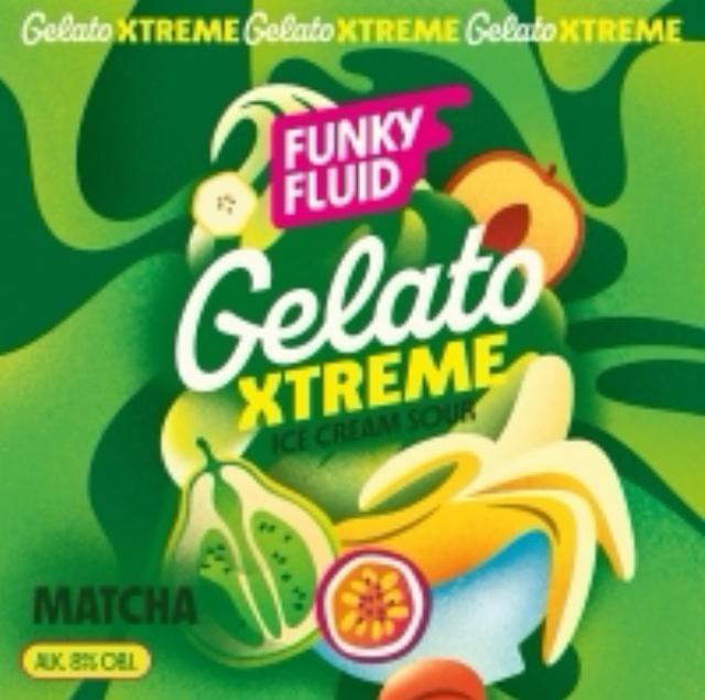 Gelato xtreme: matcha 8.0%, Funky Fluid, Poland