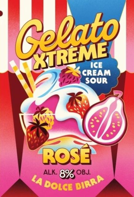 Gelato Xtreme: Rosé 8.0%, Funky Fluid, Poland