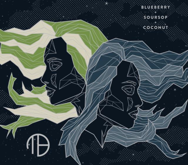 Gemini | blueberry soursop coconut 7.0%, Mortalis Brewing Co., United States
