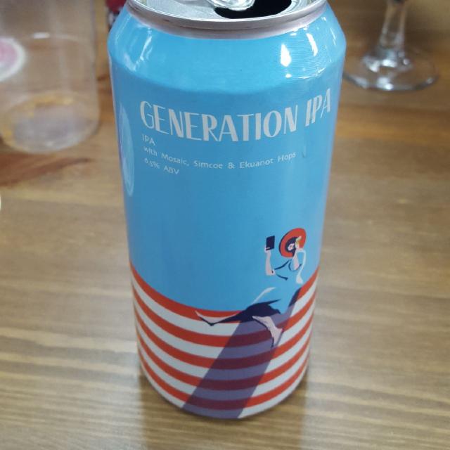Generation IPA 6.5%, Beatnikz Republic Brewing Co., England