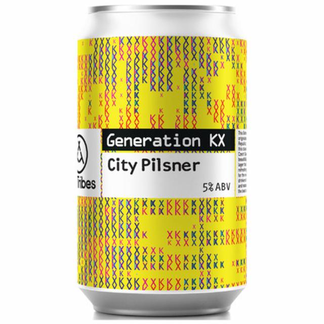 Generation KX City Pilsner 5.1%, Two Tribes, England